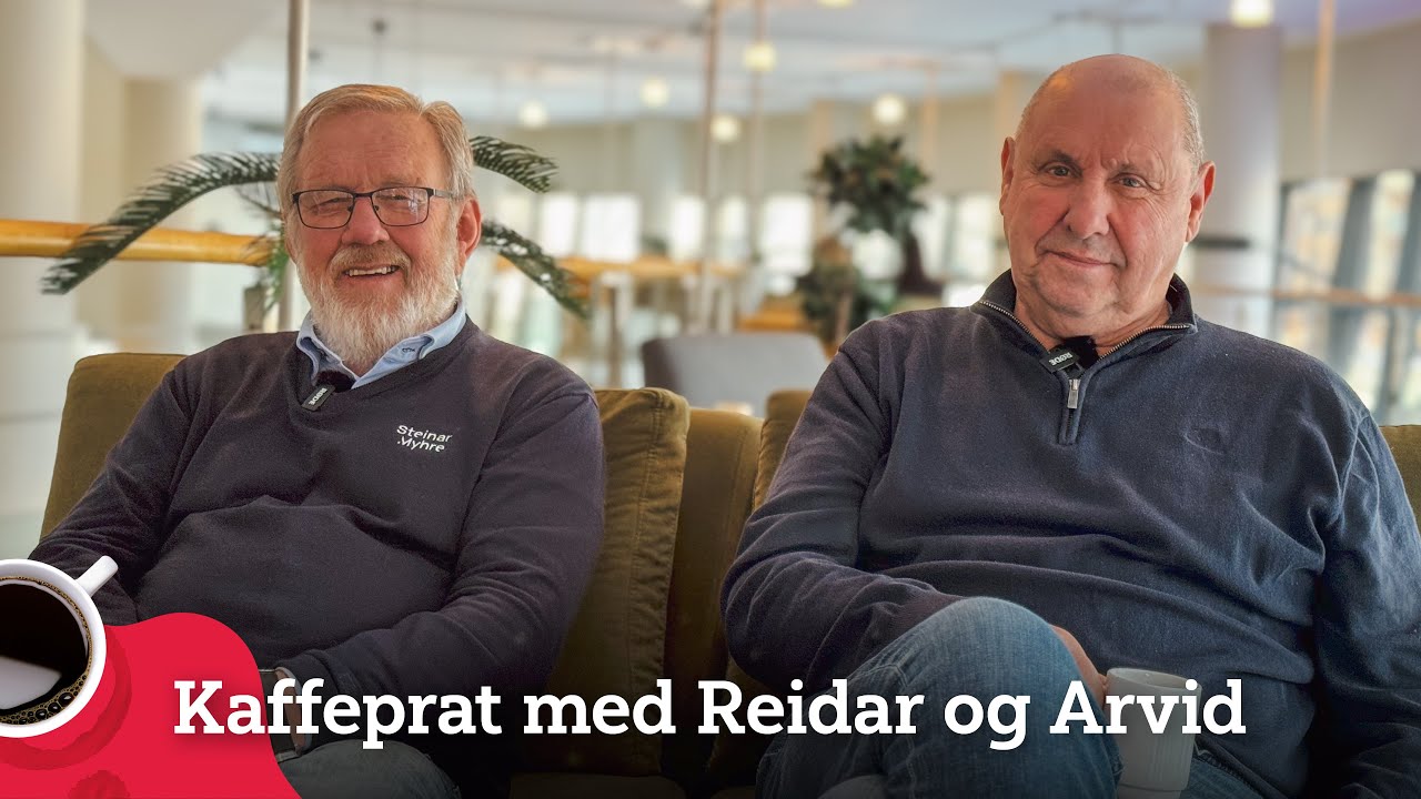 Kaffeprat med Reidar og Arvid