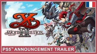 Ys IX: Monstrum Nox - Announcement Trailer (PS5) (EU - French)