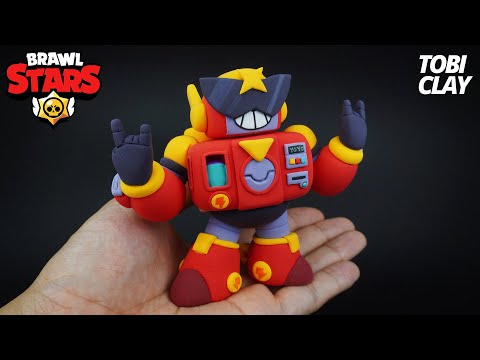 Brawl Stars SURGE Clay ART - New Chromatic brawler🤖🤘