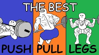Bodybuilding Simplified: Push Pull Legs (Full Explanation + Free Training Plan)