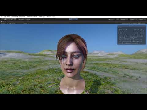 Eisko Scanned Head Demo Unity 3D AAA HD  - Orenge Crest