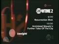 SHOWTIME 3 Tonight Including SHO SHO2 S Tonights 2001