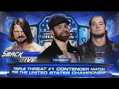 AJ Styles Vs. Baron Corbin Vs. Sami Zayn Highlights | 4-11-17