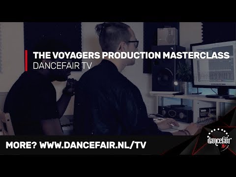 The Voyagers building a track in 30 minutes | Dancefair In The Studio