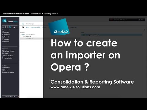 How to create my importer on Opera