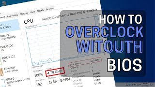 How to OVERCLOCK Your CPU Without Using BIOS!!! [Super Simple]