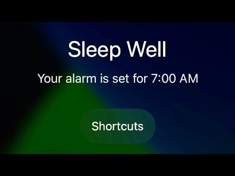 How to Set Up Sleep Mode on iOS 14