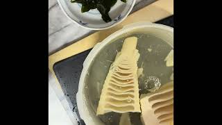 今が旬⭐️美味しいたけのこ❣️#簡単レシピ #ちひろやまの #いなか 