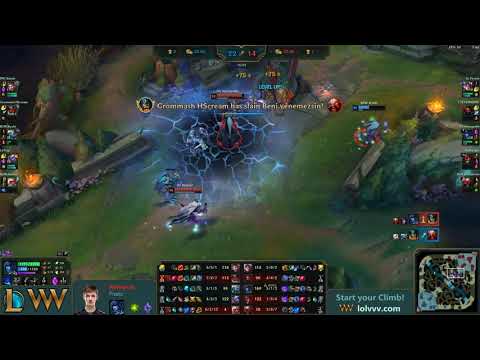 Lissandra Quadrakill by Nemesis on Patch 9.18