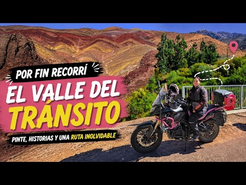 Recorriendo el Valle del Tránsito de principio a fin! Pinte me sorprendió