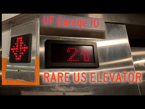 RARE US Soft Touch (Aurora VR) Hydraulic Elevator - UF Garage X Shands Hospital - Gainesville, FL