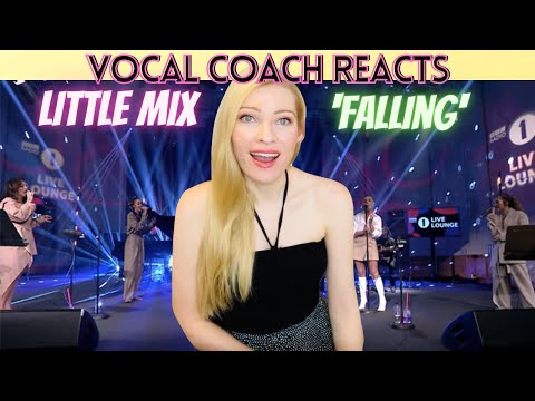 Vocal Coach/Musician Reacts: LITTLE MIX 'Falling' Radio 1 Live Lounge