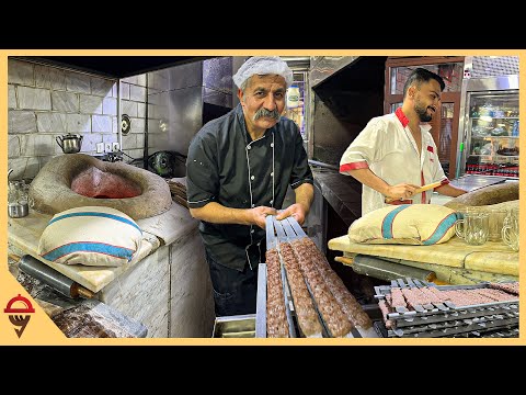 140 Years Old Iranian RESTAURANT with the Best KABAB in Tehran's Grand Bazaar!