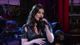 Idina Menzel If/Then - You Learn To Live Without -Letterman  2014 05 08