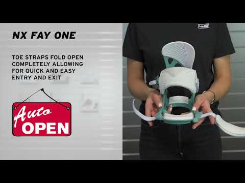 Head Snowboards NX FAY One Women's Snowboard Binding 2020-21 Product Video