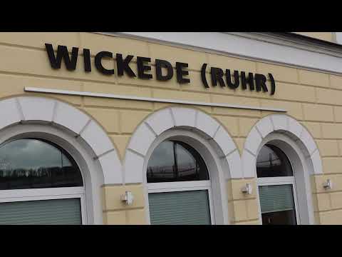 Dampflockzug durchfahrt in Wickede