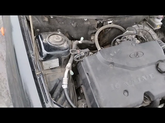 Где Вин У Приоры На Двигателе