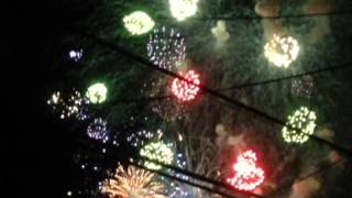 July 3rd Fireworks Burlingotn VT - Backwards