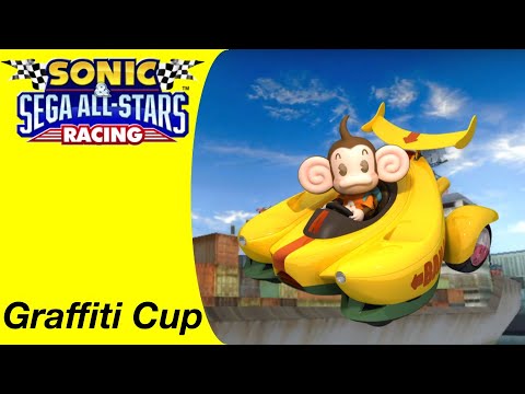 Sonic & SEGA All Stars Racing - Graffiti Cup (Expert) | Aiai