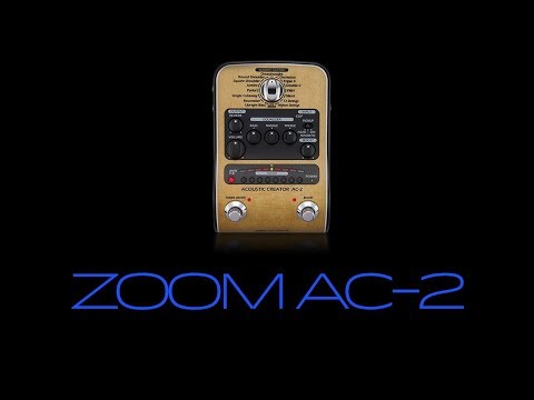 ZOOM AC-2 Live Acoustic Modeling DI Guitar Creator Pedal Bild 8