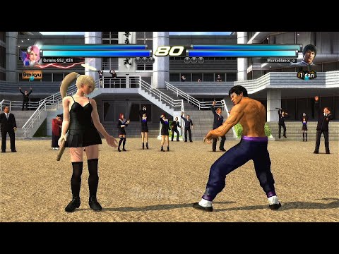 130_4 Alisa y Lili Ryona (Anakin x24) vs (Monteblanco_o) Law y Paul - Tekken Tag 2 Online PS3