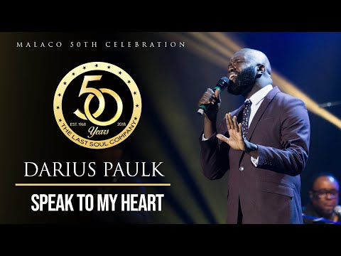 Darius Paulk - "Speak To My Heart" (Malaco 50th Celebration)