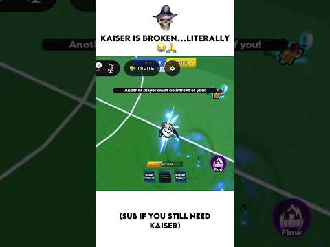 Kaiser is broken…LITERALLY😭🙏 || Blue Lock Rivals || #bluelock #bluelockrivals #kaiser #roblox