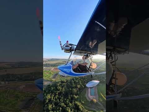 STA CRUZ A ARTUR NOGUEIRA-SP #airplane #experimental #fly #aviation #sportpilot #flying #ultraleve