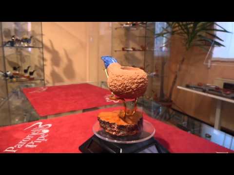 Brand new briar pipe PARONELLI half bent chubby handmade coral natural -  eBay number: 401002896704