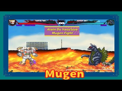 Mugen : Mega Tigerzord Vs Gigan (Request)