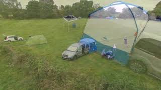 Camper Van And Arpenaz Awning Set-Up | Review