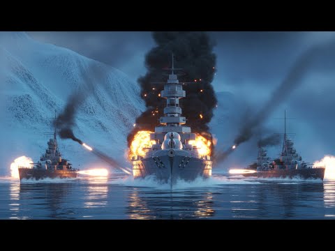 How the German Warship Scharnhorst Was DESTROYED By These Tactics