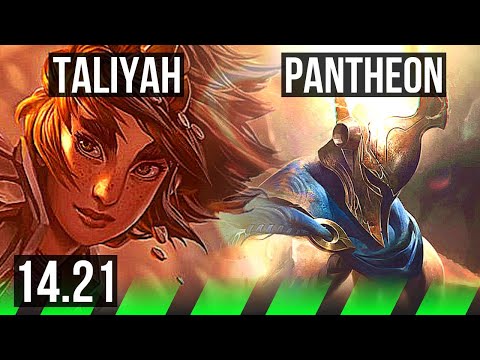 TALIYAH vs PANTHEON (JGL) | 6/1/4, Dominating | KR Diamond | 14.21