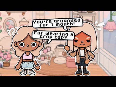 I Hate My STRICT MUM | *with voice* | Toca Boca Tiktok Roleplay