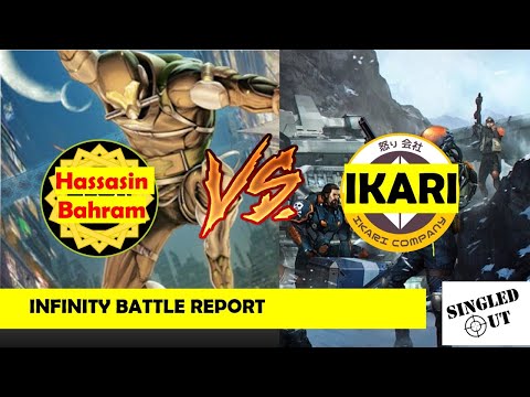 Infinity N4 Battle Report - Ikari Company vs Hassassin Bahram
