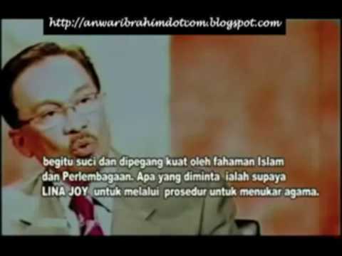Anwar Sokong Lina Joy Murtad -  BBC