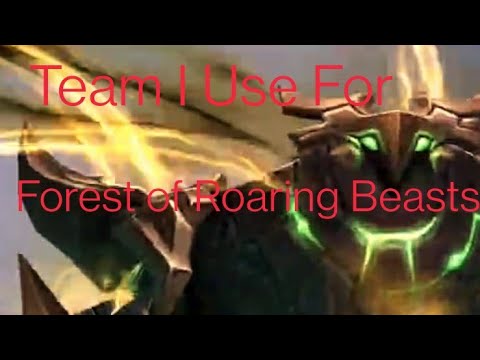 Summoners War~ Forest of Roaring Beasts~ Teams I Use