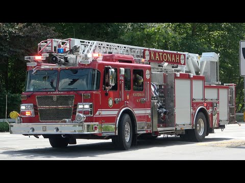 Katonah FD Engine 116, Ladder 39, & Car 2213 Responding