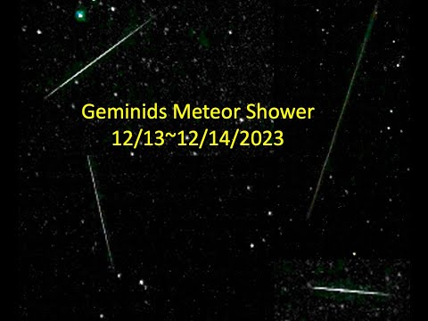 Geminids Meteor Shower | December 13~14, 2023 | Montauk Point State Park, NY