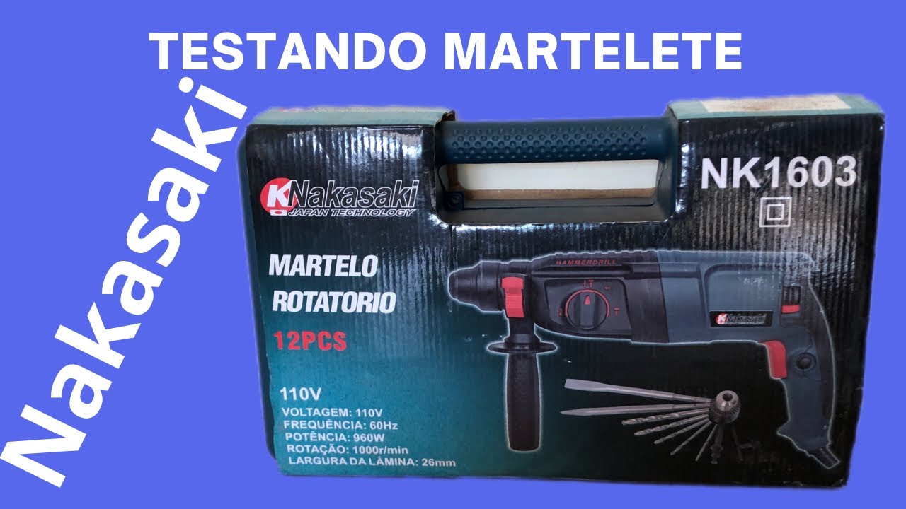 Super teste martelete NAKASAKI