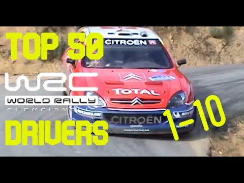 WRC TOP 50 Drivers 1-10