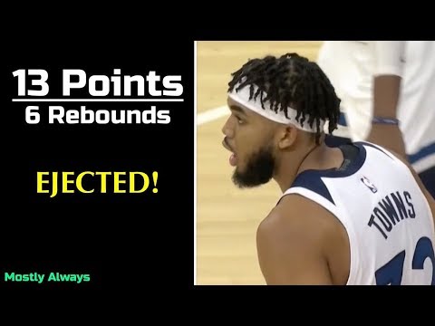 Karl-Anthony Towns Highlights | Timberwolves vs 76ers | October 30, 2019