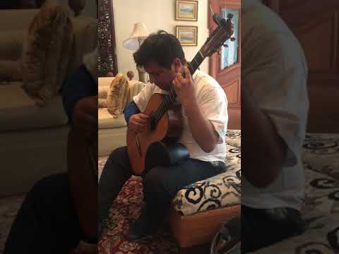 Testing guitar Hauser II Ex. Julian Bream /  Nocturno  - Federico Moreno-Torroba / Alexis Vallejos