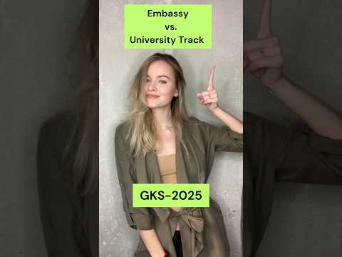 Confused about GKS Application Tracks? #koreanscholarship #gks #gks2025 #thekorea