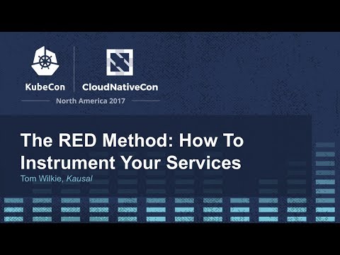The RED Method: How To Instrument Your Services [B] - Tom Wilkie, Kausal