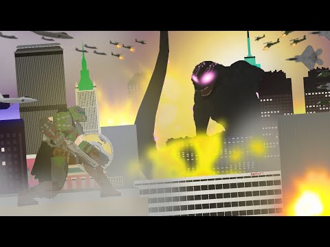 Doom slayer vs Evolved Godzilla Part 1/3 | animation (Fix version) 