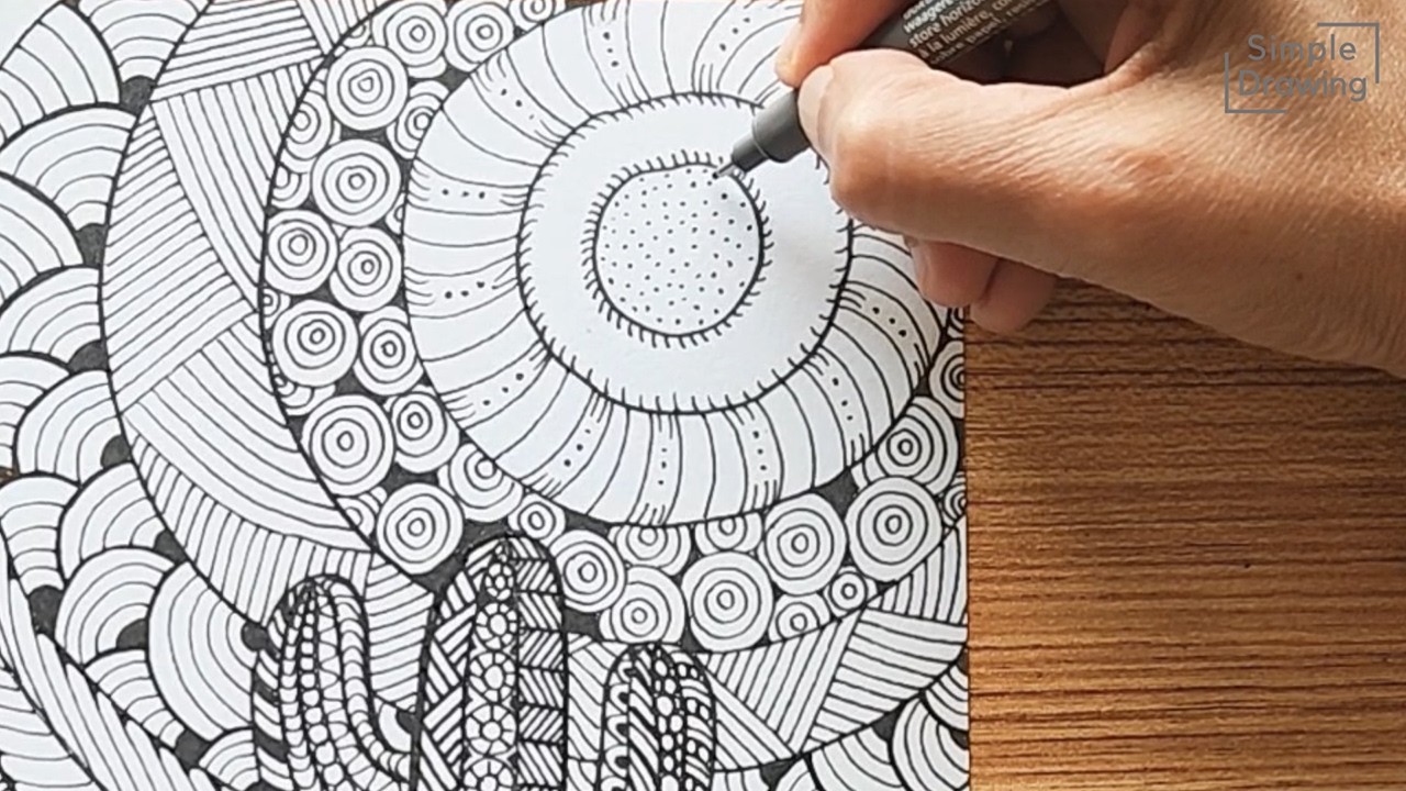 Satisfying Zentangle Patterns | Step by Step Tutorials for Beginners
