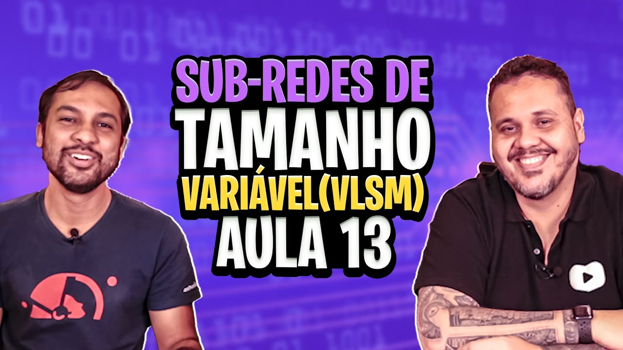 Sub-redes de tamanho variável (VLSM) - Aula 13