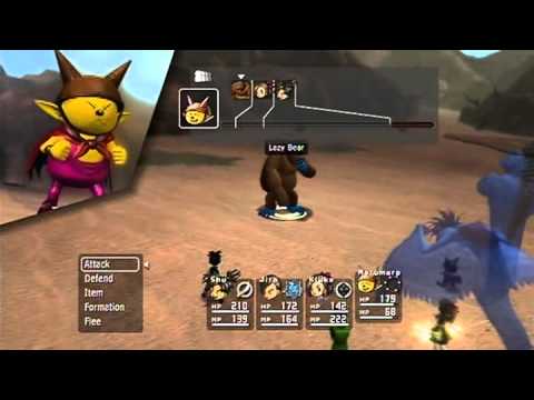 Blue Dragon Walkthrough Part 8: Gul Mountains