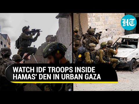 Gaza Close-quarters Battle On Cam | Israeli Army Vs Hamas Encounter In Urban Gaza